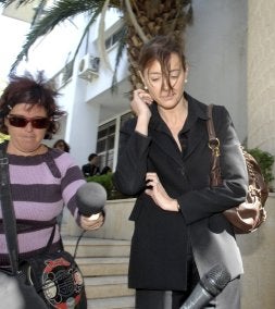 Corulla, a su llegada hoy a los juzgados marbellíes. / EFE