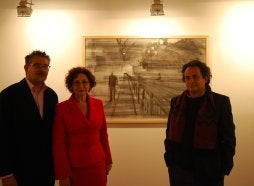 Rafael Alvarado expone su obra en el X aniversario de la Sala Axarquía del Instituto Bezmiliana
