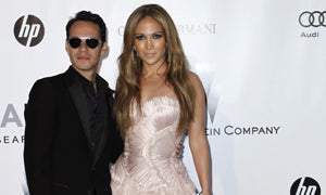 Jennifer Lopez y su marido Marc Anthony. / AGENCIAS