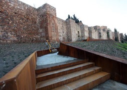 La nueva fachada de la Alcazaba