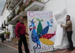 Javier Gálvez gana el concurso del cartel de Carnaval de Marbella