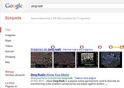 Zerg rush, la horda se come a Google