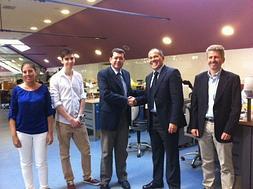 Ana Fernández, Miguel Ángel López, Antonio Guevara, Jesús García y Carlos Rossi.:: Donoso