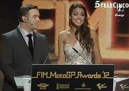 Lara Álvarez, maravilla en la gala MotoGP 2012