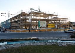 Estado actual de las obras en el nuevo edificio.:: Antonio Salas