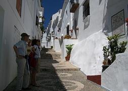 El 'Barribarto' de Frigiliana, escenario para un videoclip
