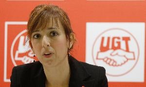 Auxiliadora Jiménez, el día de la presentación de su candidatura. \ Álvaro Cabrera