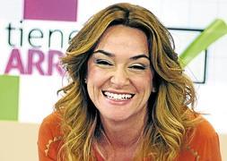 La presentadora Toñi Moreno era la reina de la mañana en Andalucía. Hacía un 22% de 'share'. :: Canal Sur