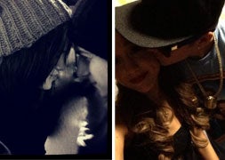 Selena Gomez y Justin Bieber han colgado fotos con David Henrie y Ariana Grande, respectivamente. / Instagram y Twitter