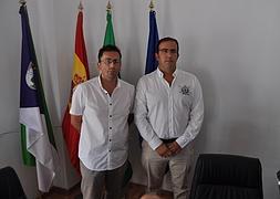 Rafael Perez (IU) y Vicente Campos (PP). A. Peláez