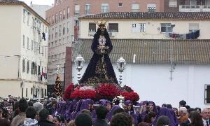 Jesús de Medinaceli en su salida procesional. / E. Nieto