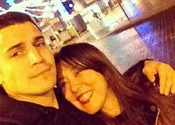 Álex González y Melania M. Pan. / Instagram