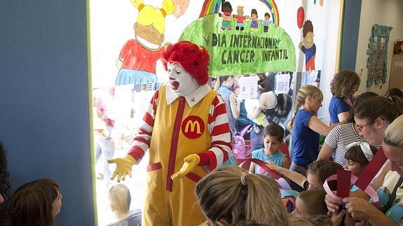 Decenas de niños se sumaron a la celebración