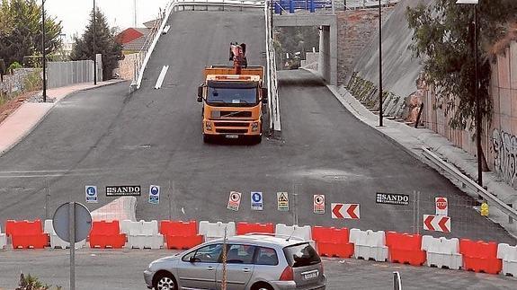 Las obras concluirán la próxima semana.