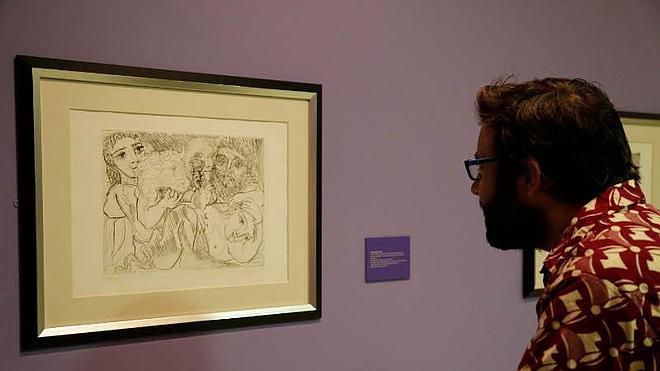 Una de las obras de la muestra. 