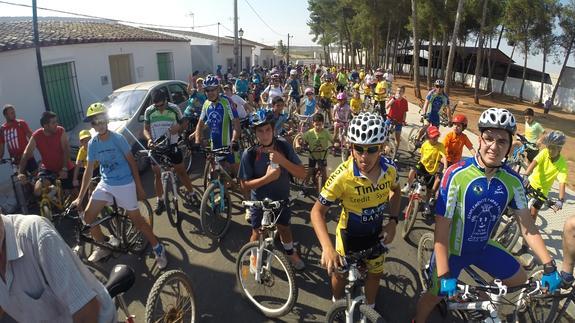 Sierra de Yeguas celebra el V Día del Pedal con más de 150 participantes