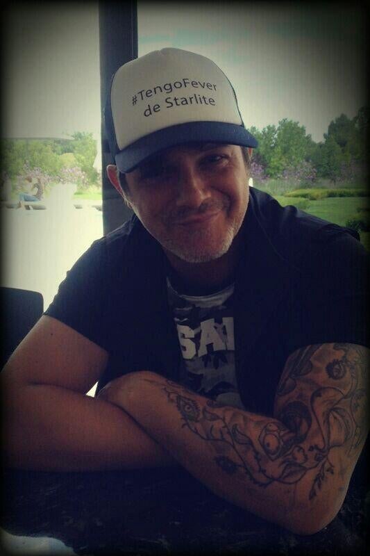 Foto colgada por Alejandro Sanz en su cuenta de Twitter 