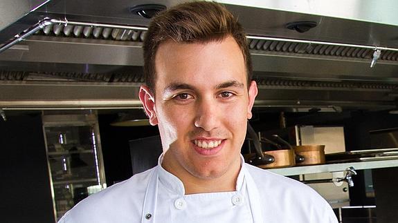 Diego Guerrero, ganador de la beca.