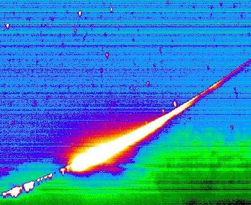 El Instituto de Astrofísica confirma que un meteorito sobrevoló Andalucía