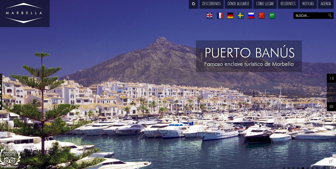 Marbella renueva su web y lanza una aplicación móvil para el turismo