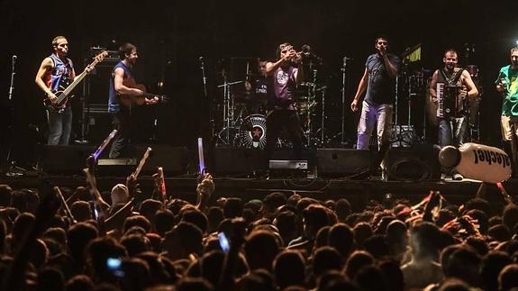 La Pegatina fue el grupo con más éxito.