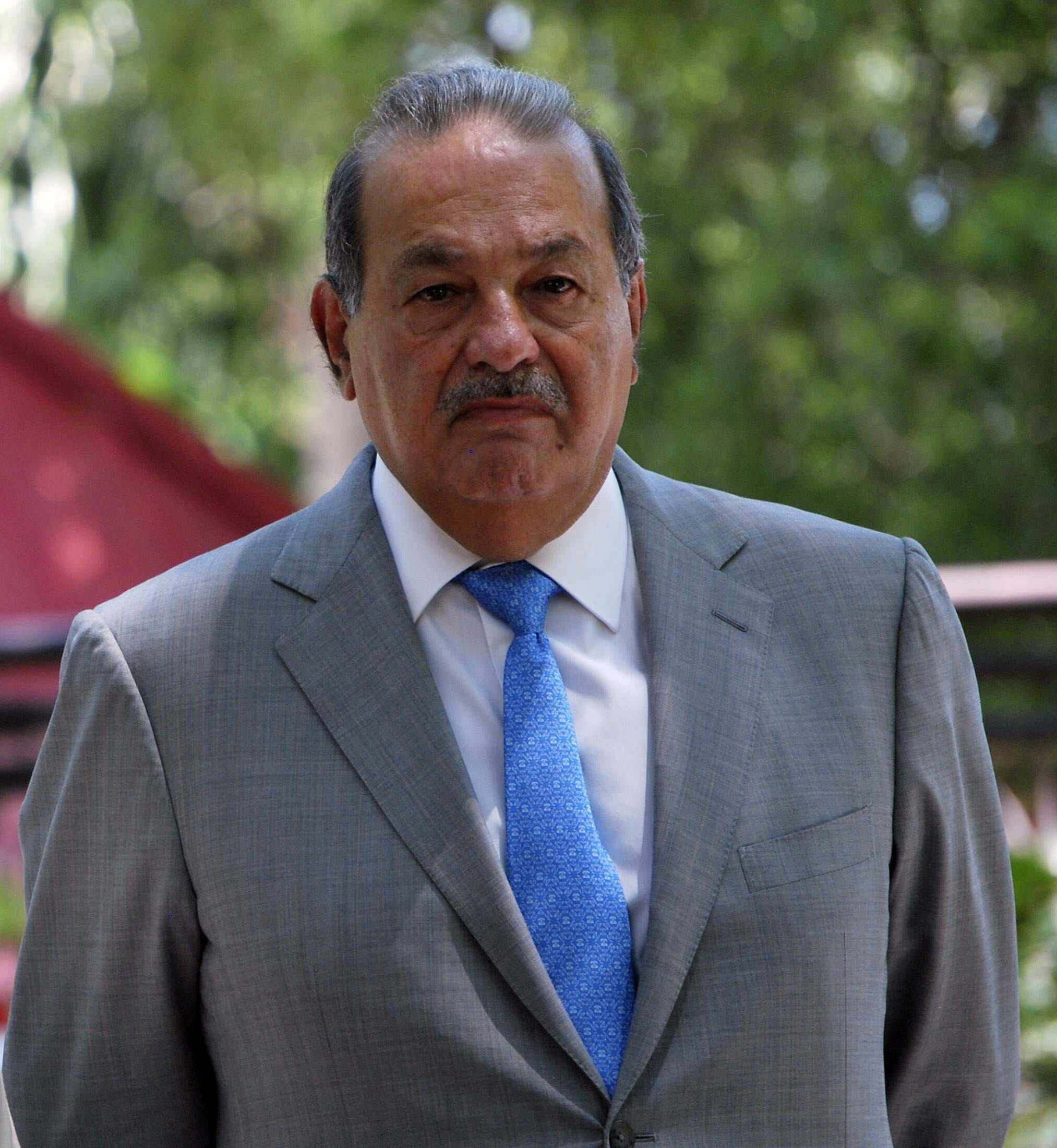 El magnate Carlos Slim