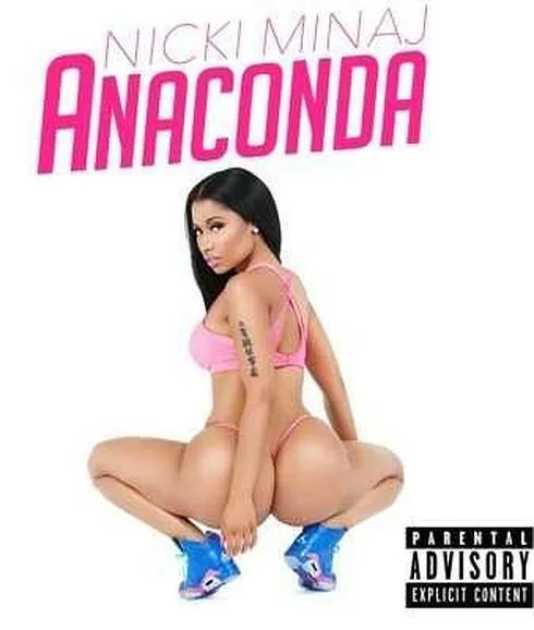 Portada de Anaconda, de Nicky Minaj