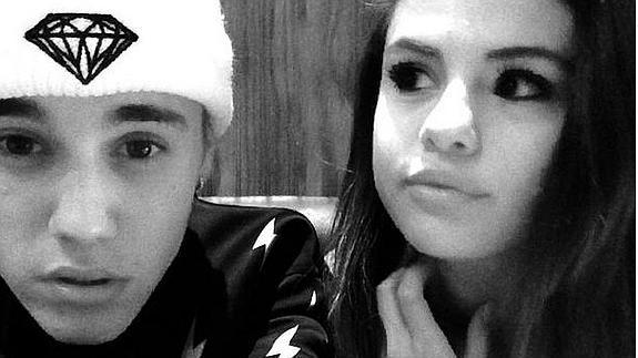 Justin Bieber y Selena Gomez, en una foto reciente. 
