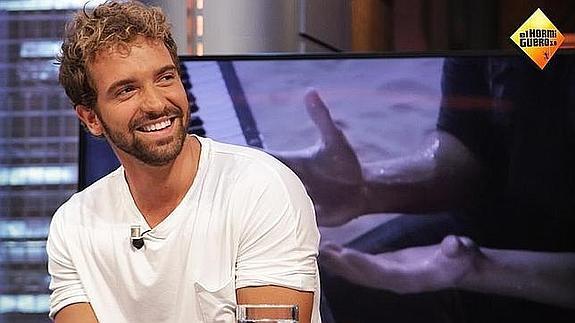 Pablo Alborán, en El Hormiguero. 