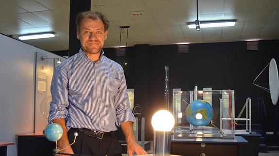 Álvaro Pineda, en las instalaciones de Principia. 