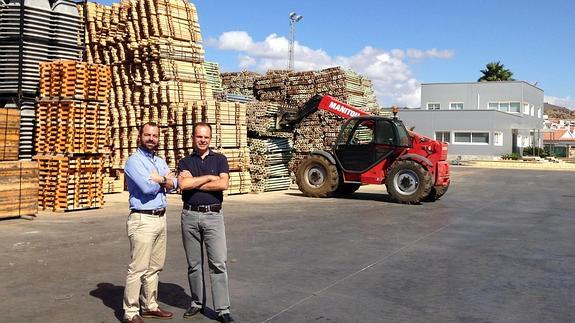 Alberto Cabrera y Daniel Jorge, socios de la empresa de encofrados, Inde-k. 