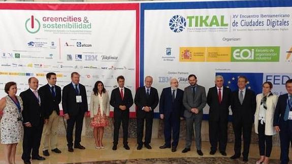 Uno de los momentos del foro de esta mañana.
