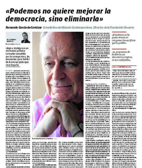 «Podemos no quiere mejorar la democracia, sino eliminarla»