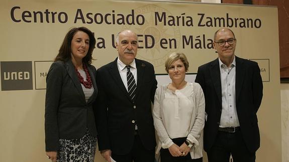 Antonio Ledesma, Tomás Fernández, Concepción Travesero y Pablo Aranda