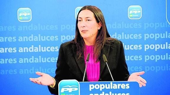 La número dos del PPandaluz, Loles López Gabarro.