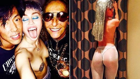 Miley Cyrus ha colgado varias fotos de su paso por Miami