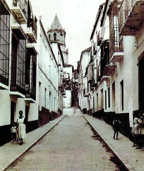 Calle Federico Vahey en los años 60.
