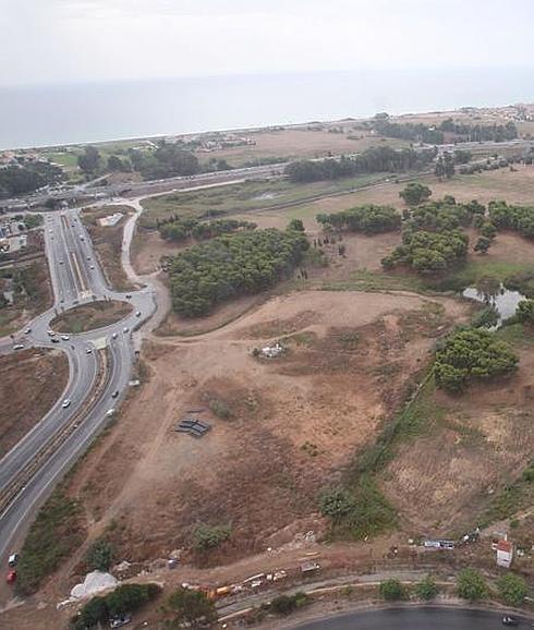 Vista del campamento Benítez.