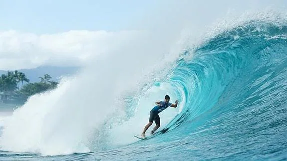 El brasileño Gabriel Medina