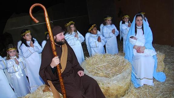 Almayate escenificará un año más su belén viviente