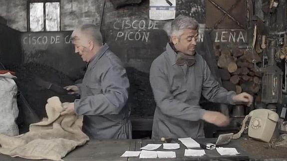 Los directivos de la cadena, en el vídeo. 