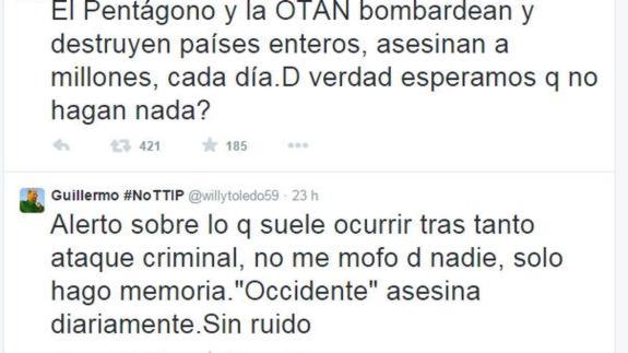 Willy Toledo, sobre el ataque contra el Charlie Hebdo: "Occidente asesina diariamente"