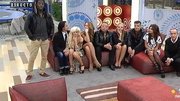 Los concursantes en la casa de Gran Hermano VIP