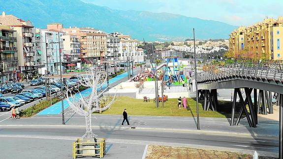 Las viviendas en venta ubicadas junto al parque han empezado a subir de precio. 