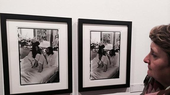 John Lennon y Yoko Ono se acuestan en La Térmica