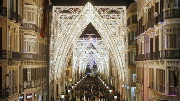 Este viernes se ha inaugurado el alumbrado de Carnaval.