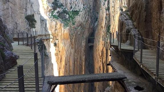 Un paseo por el Caminito del Rey antes de su inauguración