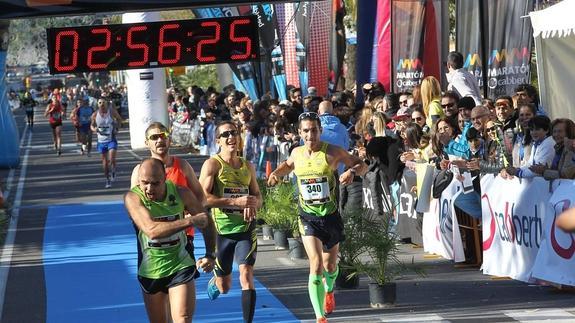 Imagen de la última edición del maratón de Málaga. 