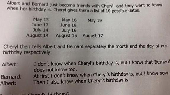 ¿Sabes la respuesta a este acertijo matemático? Los alumnos de 14 años de Singapur sí