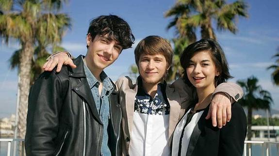 Actores protagonistas de la cinta. 